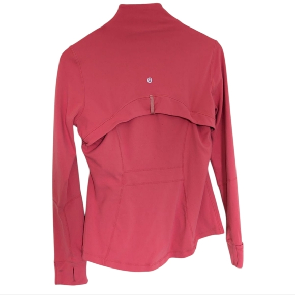 Lululemon Define Jacket Passion/Heathered Coal Wee Stripe Rel: 2014 Women's 12 - Picture 3 of 14